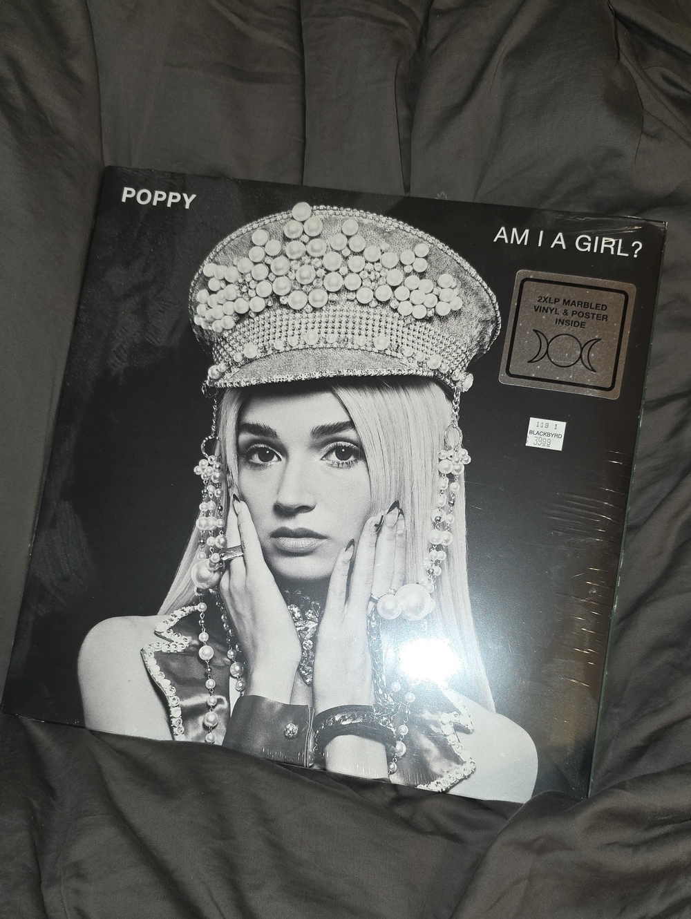 RARE ITEM: Poppy - Am I A Girl? 2 x Vinyl, LP, Album, White/Black Marble, 180g